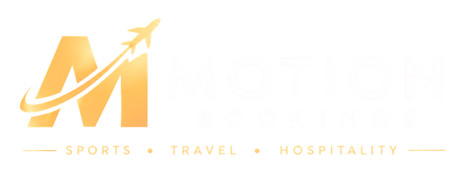 Motion Bookings, Sports, Travel, Hospitality